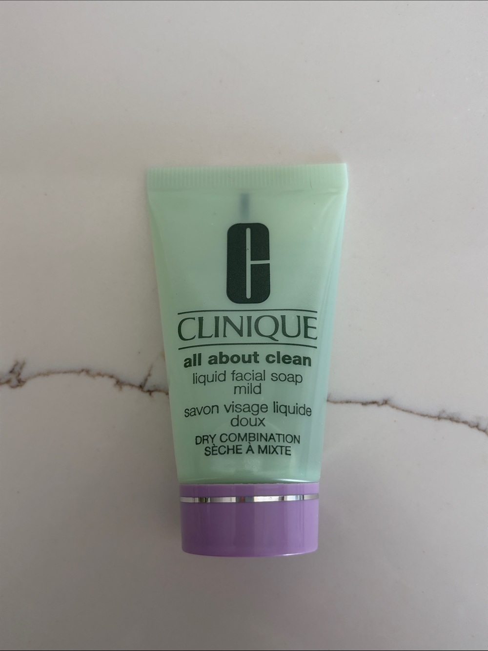 Clinique Mint Green & Lavender All About Clean Mild Liquid Facial Soap
